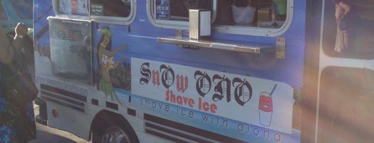 Snowono shaved Ice is one of Grindz in Vegas.
