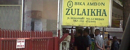 Bika Ambon Zulaikha is one of Medan, Truly of Indonesia.