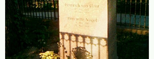 Kleistgrab | Heinrich von Kleist & Henriette Vogel is one of Berlins Hidden Places.