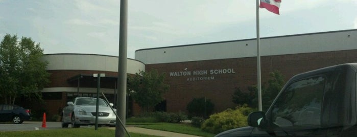 Walton High School is one of Locais curtidos por Marjorie.