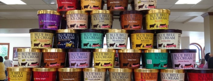 Blue Bell Creameries is one of Texas.