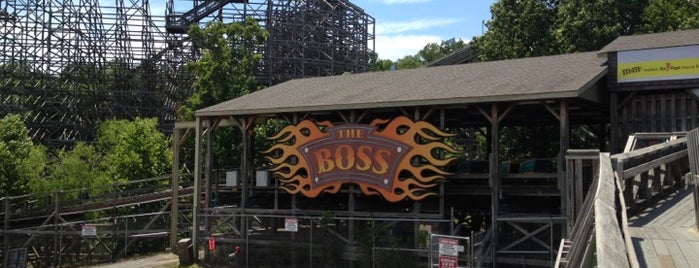 The Boss is one of World's Top Roller Coasters.