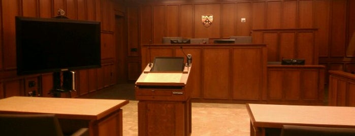 Kline and Specter Moot Courtroom @ Penn Law is one of Penn Law Locations.