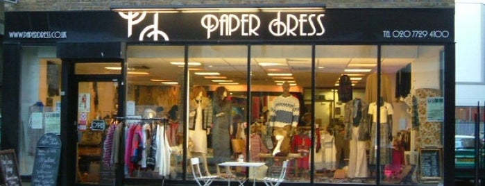 Paper Dress Vintage is one of London Shopping.