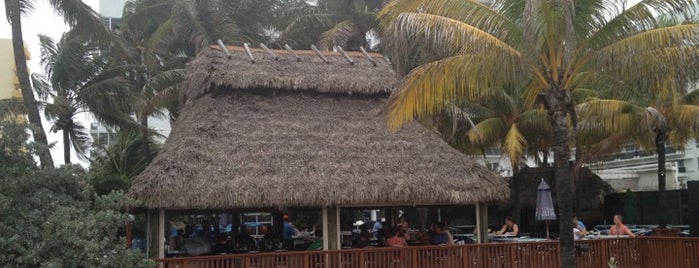 Oceanfront Surfside Tiki Bar is one of Miami Beach.