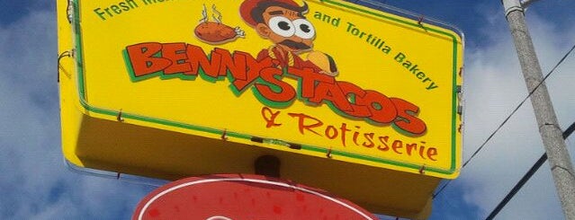 Benny's Tacos & Chicken Rotisserie is one of La La Land.