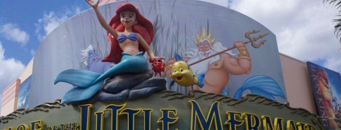 Voyage of The Little Mermaid is one of Disney World/Islands of Adventure.