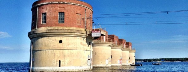 Dreher Shoals Dam on Lake Murray is one of Fun places.