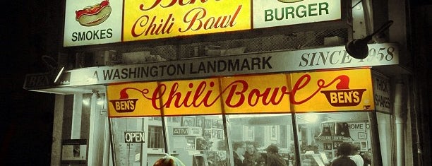 Ben's Chili Bowl is one of DC Cheap Eats.