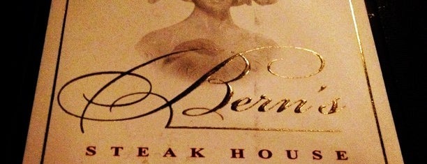 Bern's Steak House is one of Olly Checks In.