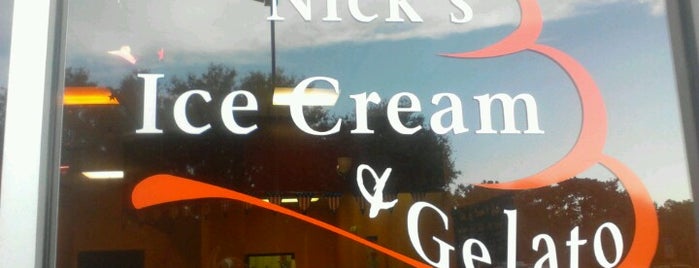 Nick's Ice Cream & Gelato is one of Sweets.