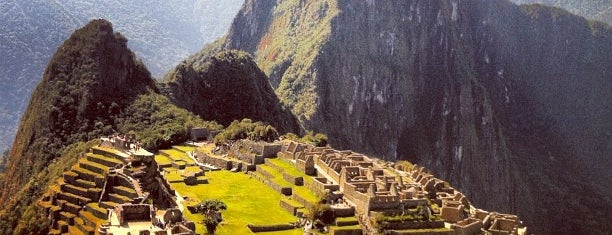 Machu Picchu is one of Hopefully, I'll visit these places one day....