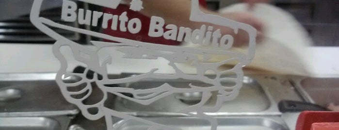 Burrito Bandito is one of สถานที่ที่ Melanie ถูกใจ.