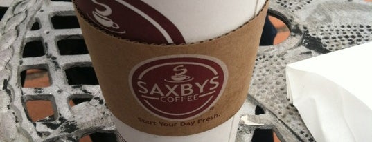 Saxbys Coffee is one of Coffee, Coffee, Coffee.