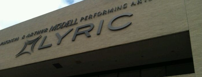 Modell Performing Arts Center At The Lyric is one of Tempat yang Disukai Lindsey.