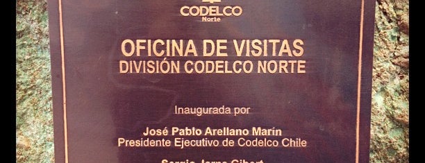 Oficina De Visitas Codelco is one of Locais curtidos por Rod.