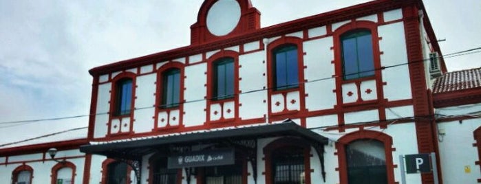 Estación de Guadix is one of Principales Estaciones ADIF.