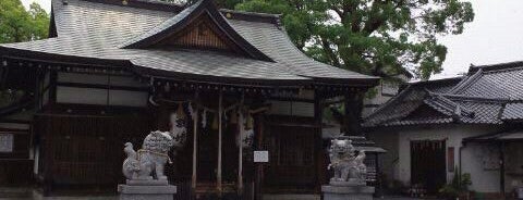 彌刀神社 is one of 式内社 河内国.
