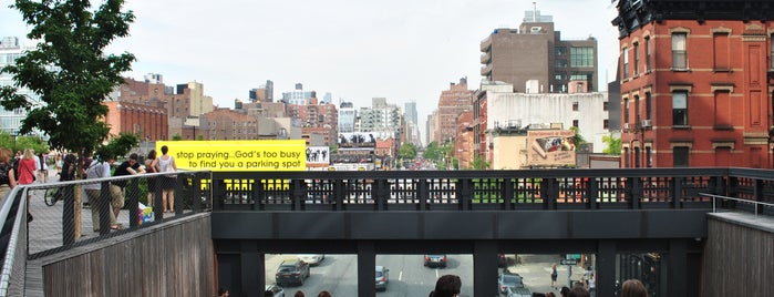 High Line is one of New York: a tentative tour.