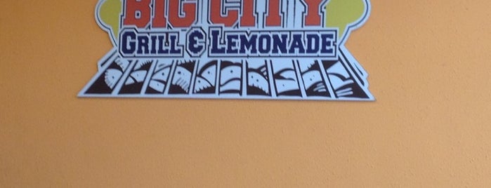 Big City Grill & Lemonade is one of The 7 Best Places for Blue Raspberry in Indianapolis.