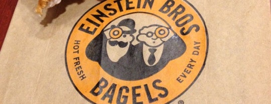Einstein Bros Bagels is one of Houston Press Plus 2013 Len.