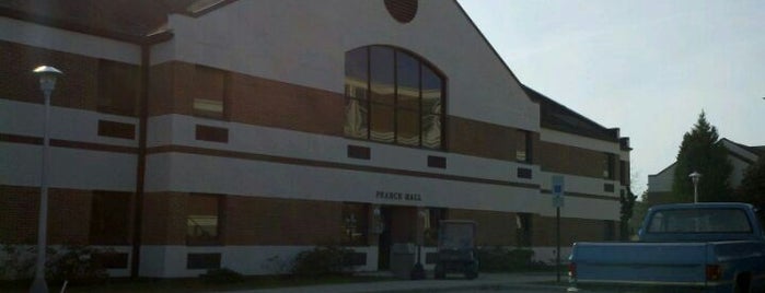 Pearce Hall is one of Methodist University Buildings.