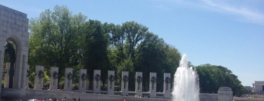 Мемориал второй мировой войны is one of Washington, D.C..