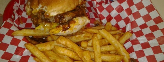 San Antonio Burger Co. is one of Yessika: сохраненные места.