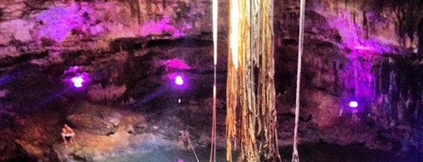 Cenote Dzitnup is one of Lugares favoritos de Carl.