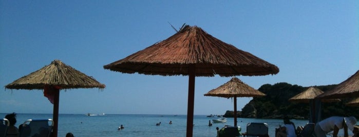 Ammos Beach Club is one of Zakynthos.