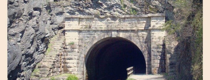 Paw Paw Tunnel is one of Historic Bridges and Tinnels.