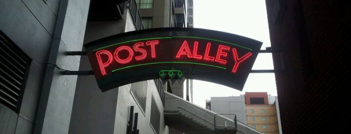 Post Alley Sign is one of Seattle.