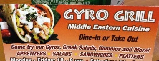 Gyro Grill is one of Locais curtidos por Lizzie.