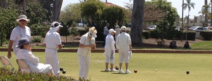San Diego Lawn Bowling Club is one of San Diego's 59-Mile Scenic Drive.