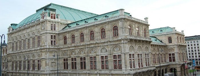 Wiener Staatsoper is one of Highlights on the Ringstrasse.