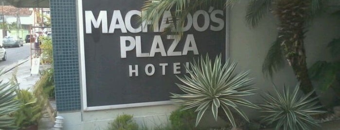 Machado's Plaza Hotel is one of Locais curtidos por Luciana.