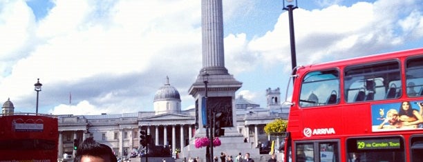 Trafalgar Square is one of London Town!.