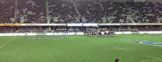 Forsyth Barr Stadium is one of Soccer.