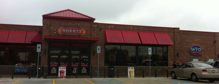 Sheetz is one of Between TN and MD.