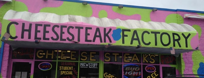 Cheesesteak Factory is one of Kimmie's Saved Places.