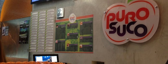 Puro Suco is one of Jéssica 님이 좋아한 장소.