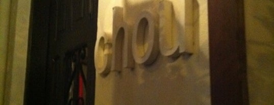 Chou is one of My Favorite Restaurants.