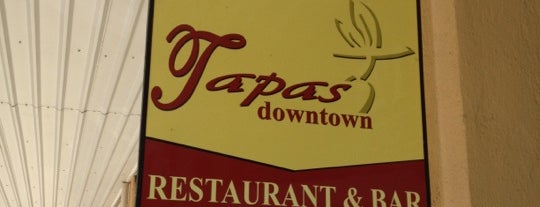 Tapas Downtown is one of Top 20.