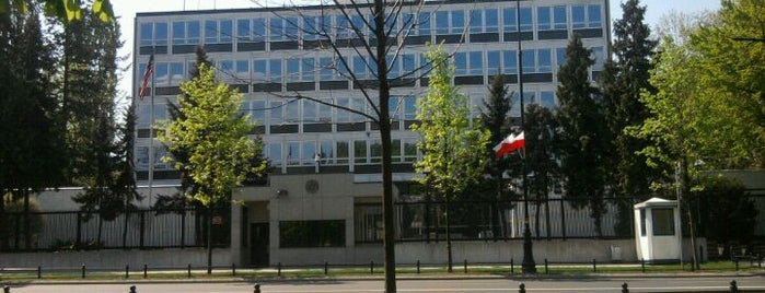 Embassy of the United States of America is one of Warsaw.