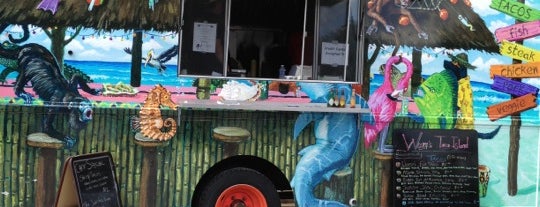 Woody's Taco Island is one of Baltimore Food Trucks.