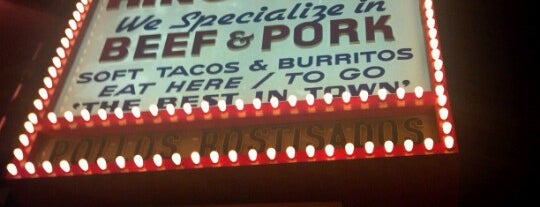 King Taco Restaurant is one of Lugares favoritos de Jeff.