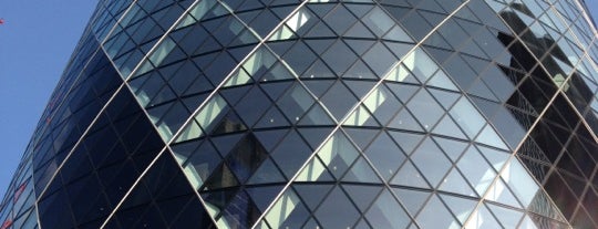 30 St Mary Axe is one of Architecture Highlights.