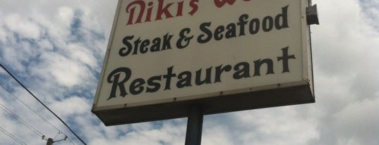 Niki's West is one of Andrew Zimmern was here #bham.