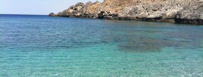 Schinaria Beach is one of Crete.