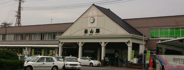 Matsuyama Station is one of 特急宇和海停車駅(The Limited Exp. Uwakai’s Stops).